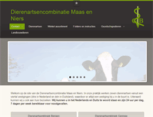 Tablet Screenshot of dacmaasenniers.com